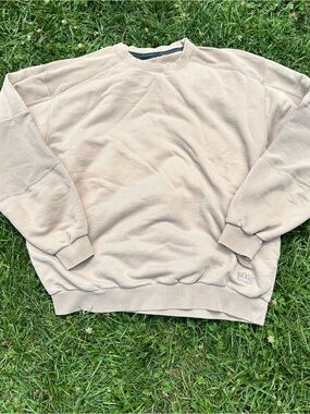 Boss Men's Crewneck Sweatshirt in Light Tan